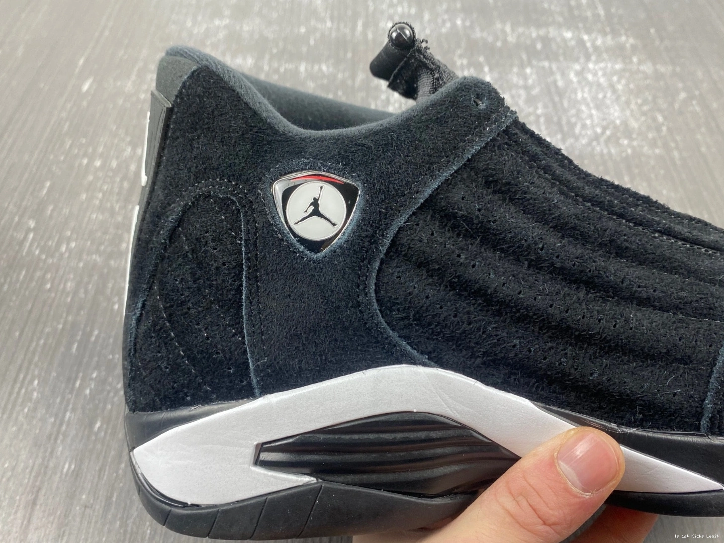 Red University Jordan 487471-016 Black Air White 14 1018